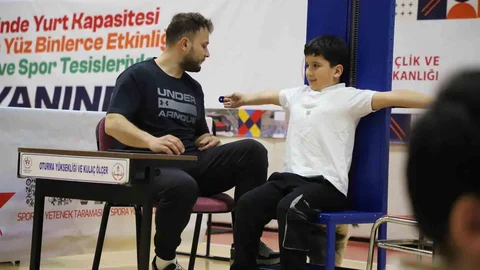Karabük'te Spor Yetenek Taraması Başladı