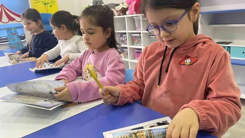 Minik Kalpler Kütüphaneler Haftası’nda Proje Geliştirdi