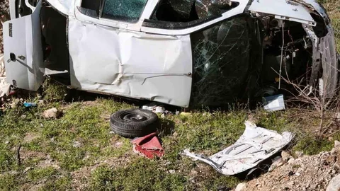 Denizli'de Otomobil Kazası