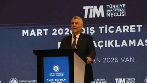 Bakan Bolat Mart Ayı Dış Ticaret Verilerini Açıkladı