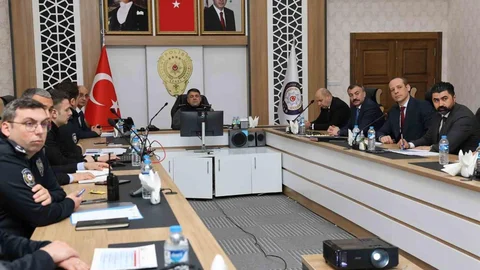 Erzurum'da Güvenlik Sistemleri Toplantısı