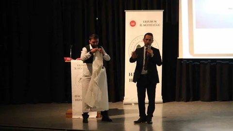 Hacı Adaylarına Bilgilendirme Semineri Erzurum'da Yapıldı