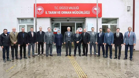 Düzce Tarımında Önemli Ziyaret