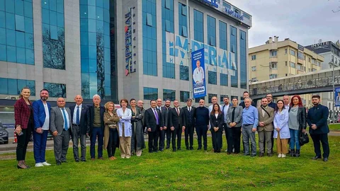 Azerbaycan Sağlık Heyeti Trabzon'da