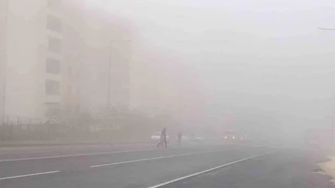 Şanlıurfa'da Görüş Mesafesi Düştü