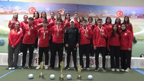 Samsun Spor Takımı Çim Topu Şampiyonası'nda Başarı Elde Etti