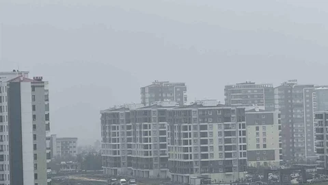 Diyarbakır'da Olumsuz Hava Koşulları