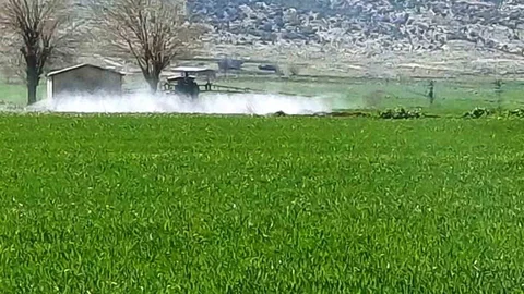 Araban'da İlaçlı Mücadele Başlatıldı