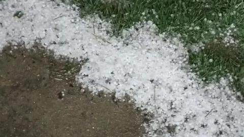 Bolu'da Dolu Yağışı Etkili Oldu