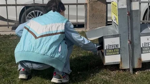 Özel Öğrenciler Sokak Hayvanlarına Destek Verdi