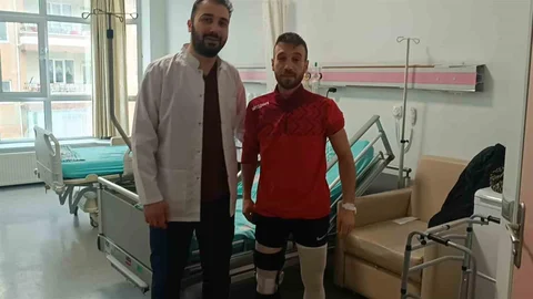 Afyonkarahisar'da Futbolcunun Ameliyatı Başarıyla Tamamlandı