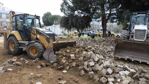 Turgutlu Belediyesi'nden Eş Zamanlı Çalışma