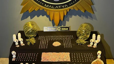 Malatya'da Uyuşturucu Operasyonu