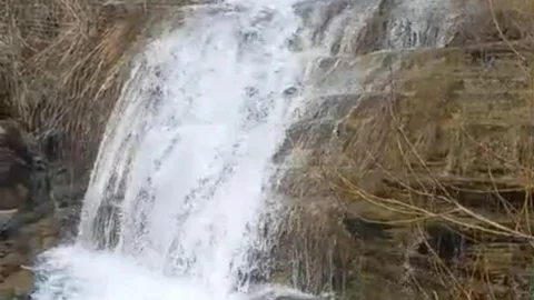 Elazığ'da Şelaleler Coştu