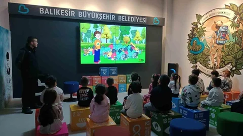 Balıkesir'de Çevre Eğitimi Etkinliği