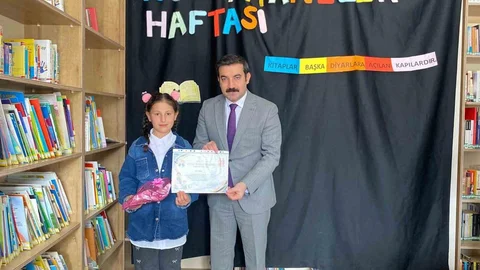 Arpaçay’da Kütüphane Haftası Etkinliği Düzenlendi