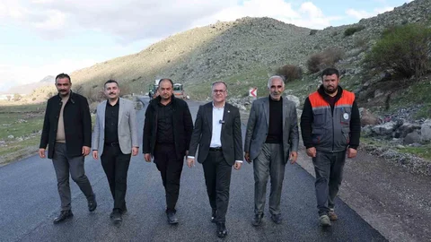 Kayseri'de Hürmetçi - Gelbula Yolunda Yenileme Çalışmaları