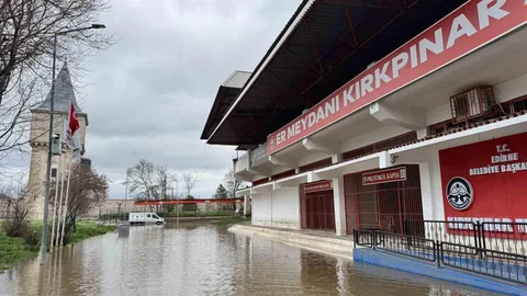 Edirne’de Nehir Taşkını Etkisi Artıyor