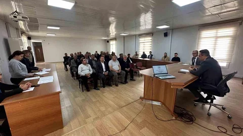 Sarıgöl'de Muhtarlar Toplantısı Yapıldı