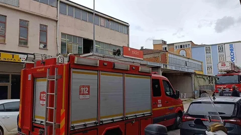 Bursa'da Çöken Çatı Olayı