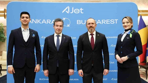 AJet'in İlk Ankara-Bükreş Seferi Başarıyla Gerçekleşti