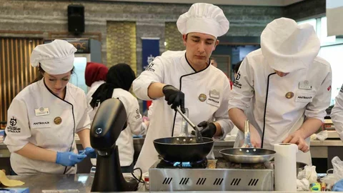 Liseli Şefler Kocaeli'de Yeteneklerini Gösterdi