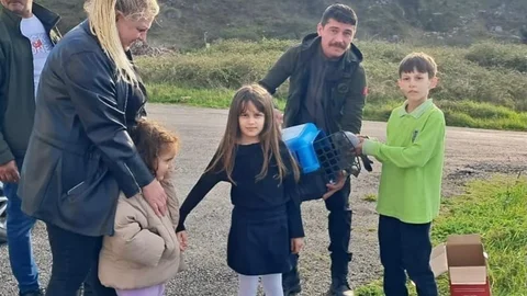 Sinop'ta Öğrenciden Güvercine Destek