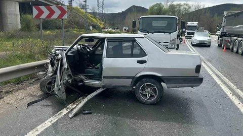 Bilecik'te Zincirleme Trafik Kazası
