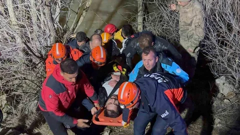 Erzurum'da Kurtarma Operasyonu