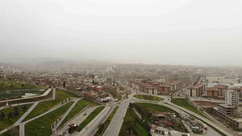 Kahramanmaraş’ta Toz Bulutları Etkili Oldu