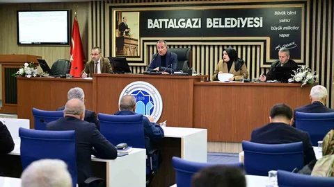 Battalgazi Belediyesi Nisan Ayı Toplantısı Tamamlandı