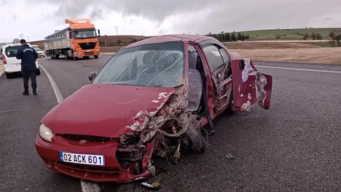 Adıyaman'da Trafik Kazası