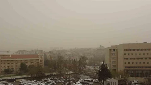 Gaziantep'te Toz Taşınımı Etkili Oldu