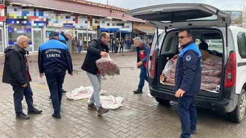 Ordu'da Kaçak Et Ele Geçirildi