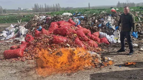 Alaca’da Kaçak Sigara ve Alkol İmha Edildi