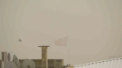 Kilis'te Toz Taşınımı Sorun Oluyor