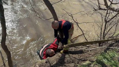 Edirne’de Nehre Düşen Kişiyi Kurtarma Mücadelesi