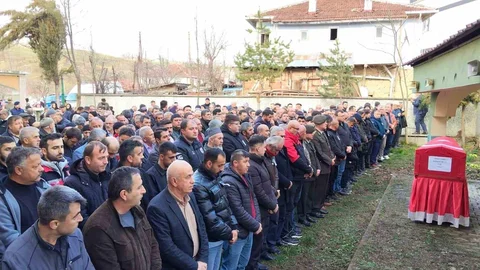 Samsun'da Kore Gazisi Uğurlandı
