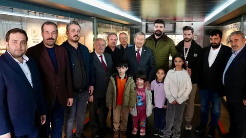 Darende'de Mobil Müze Ziyareti Yoğun İlgi Gördü