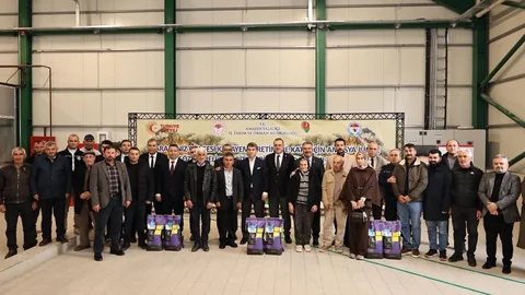 Amasya'da Çiftçilere Tohum Desteği Verildi