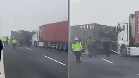 Otoyolda Kaza: Pozantı İstikametinde Trafik Durma Noktasında!