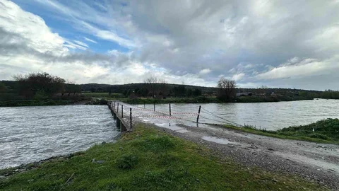 Ayvacık’ta Şiddetli Yağışlar Hayatı Olumsuz Etkiledi
