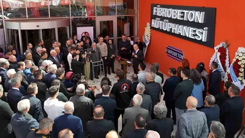 Düzce'de Kütüphane Açılışı Yapıldı