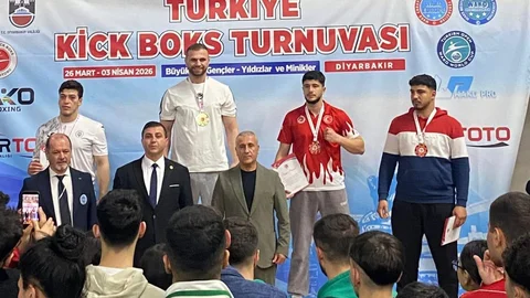 Erzincanlı Sporcu Türkiye Üçüncüsü Oldu