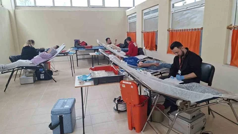 Hisarcık'ta Kan Bağışı Etkinliği
