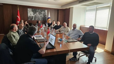 Tarsus TSO, Hızlı Tren Hattı Projesi Yüklenici Firma Yetkilileri Biraraya Geldi