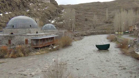 Kars Çayı'nda Su Seviyesi Artıyor