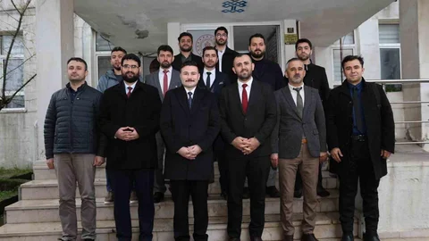 Gökçeada'da Kaymakam Müftülük Personeliyle Buluştu