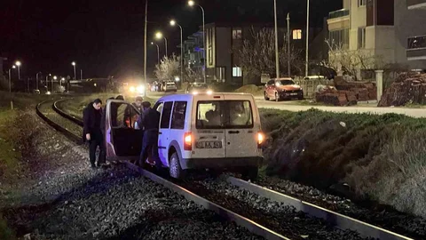 Afyonkarahisar'da Tehlikeli Tren Rayı Olayı
