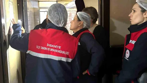 İhsaniye'de Gıda Denetimi Yapıldı
